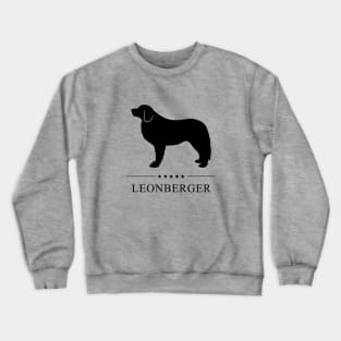 Leonberger Black Silhouette Crewneck Sweatshirt